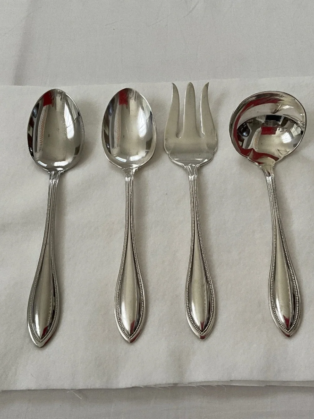 ONEIDA Silver Arbor American Harmony Serving Pieces (4)